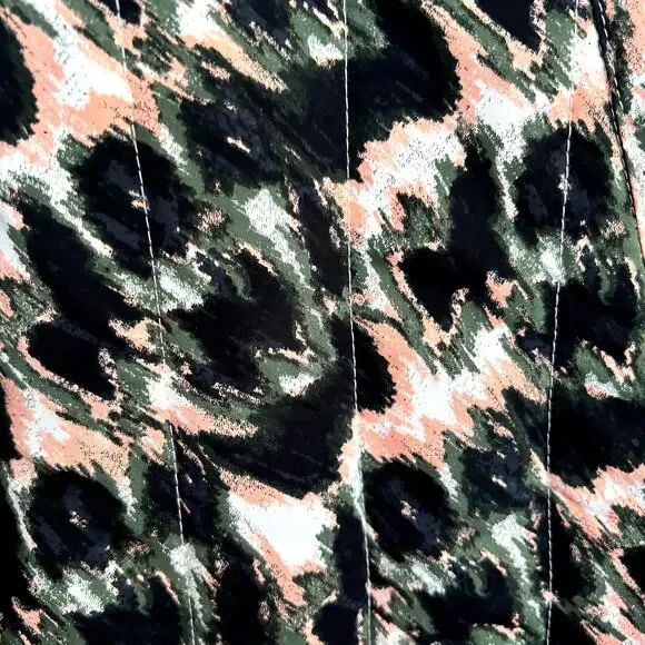 RACHEL COMEY x TARGET Animal‎ Print Cropped Quilted Jacket Black NWT Women's XS - Picture 3 of 11